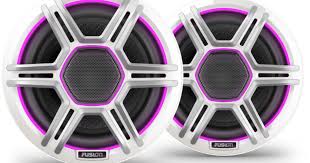 Fusion Apollo™ Speakers 6.5" LED Marine Speakers with Sports White Grilles
