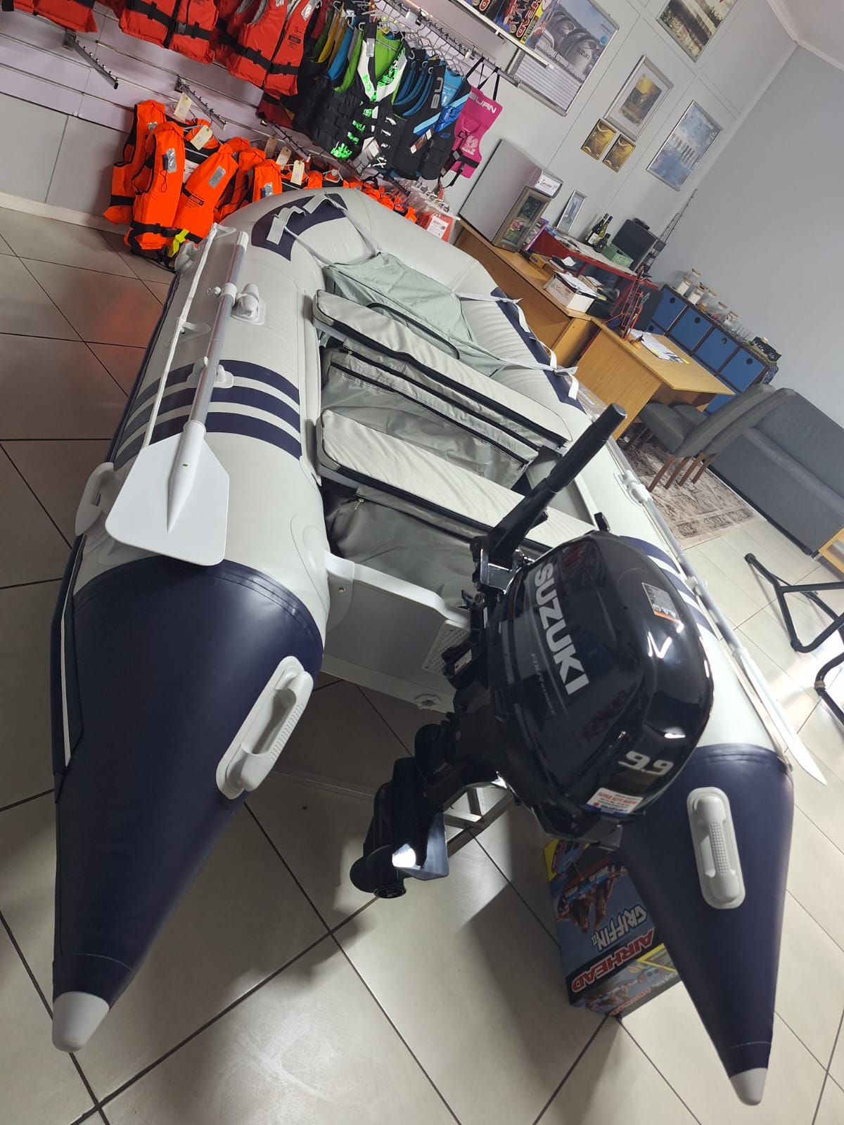 3M FOLDABLE RUBBERDUCK + DF9.9BTS SUZUKI 4-STROKE - Image 2