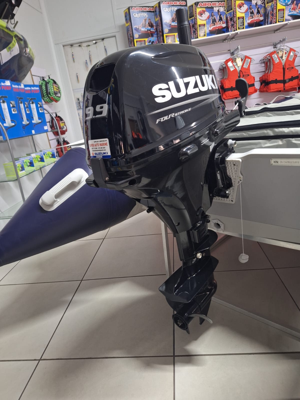 3M FOLDABLE RUBBERDUCK + DF9.9BTS SUZUKI 4-STROKE - Image 3