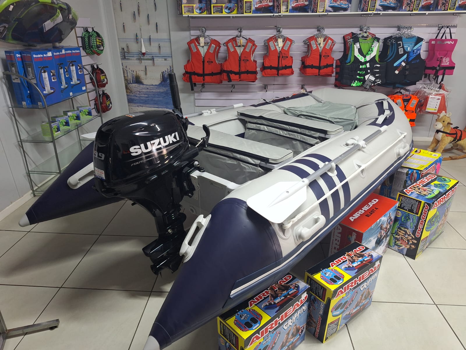 3M FOLDABLE RUBBERDUCK + DF9.9BTS SUZUKI 4-STROKE - Image 4