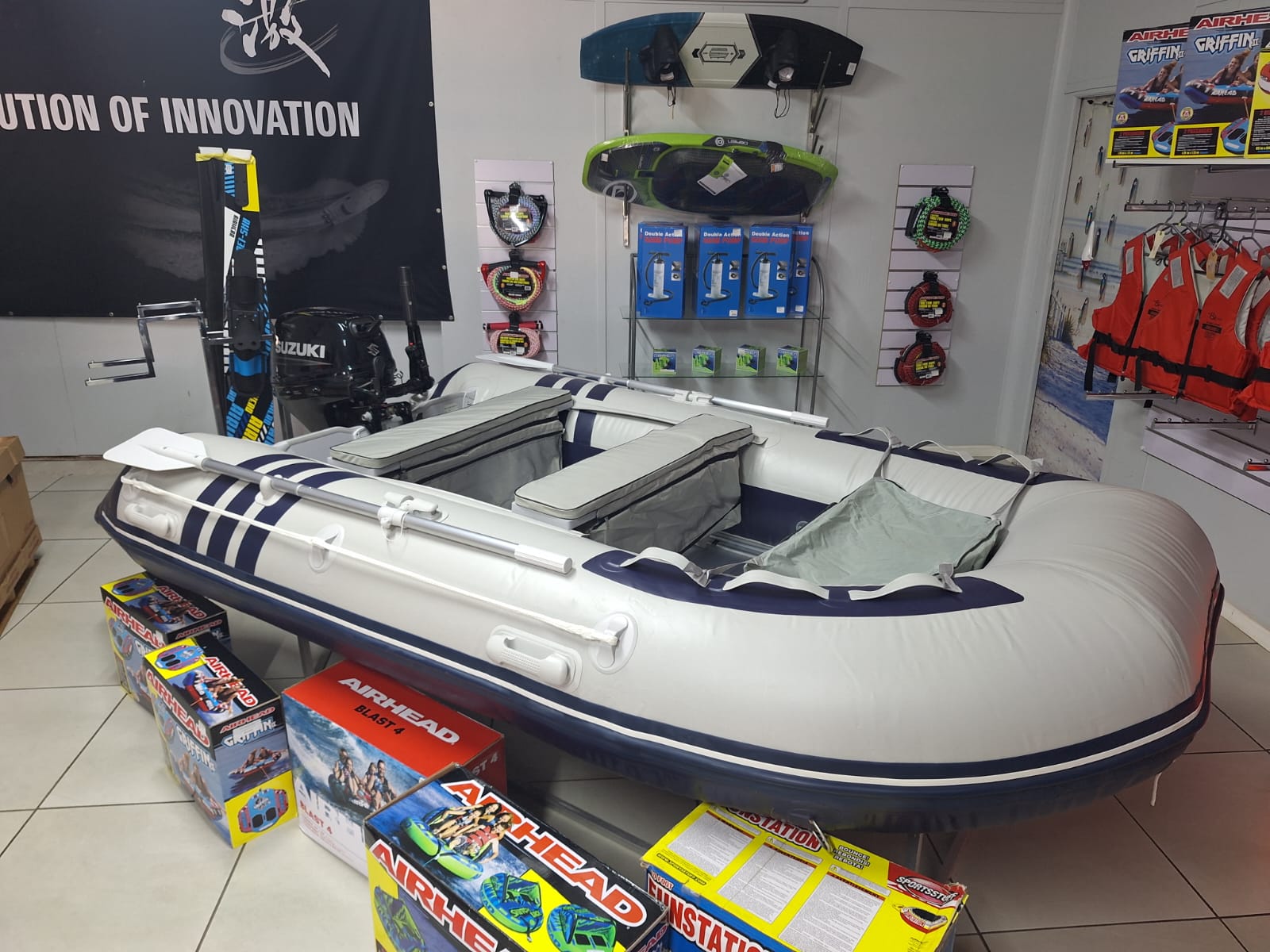 3M FOLDABLE RUBBERDUCK + DF9.9BTS SUZUKI 4-STROKE