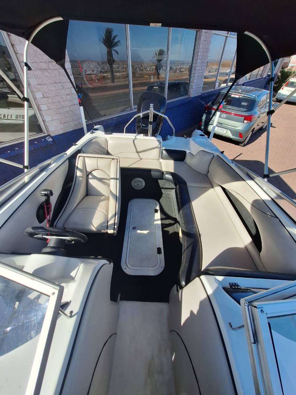 170 SUNSPORT ON GALV TRAILER WITH 115HP MERCURY OPTIMAX - Image 4