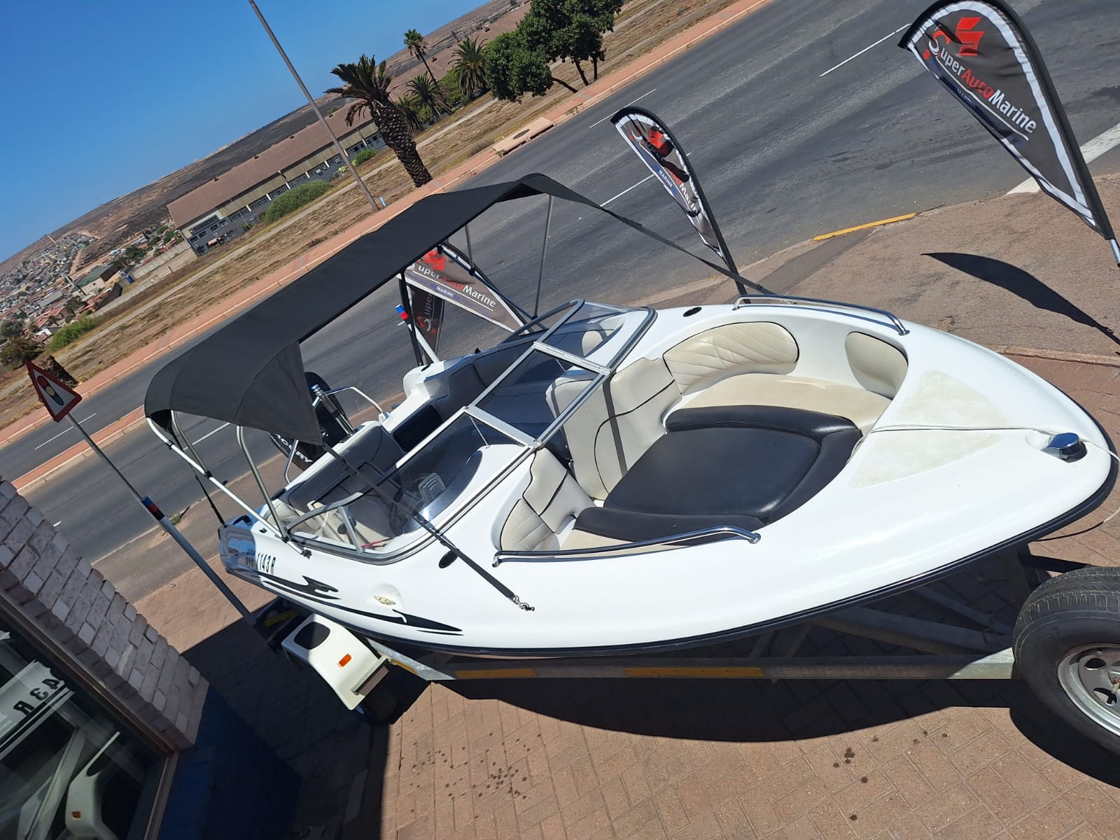 170 SUNSPORT ON GALV TRAILER WITH 115HP MERCURY OPTIMAX - Image 9