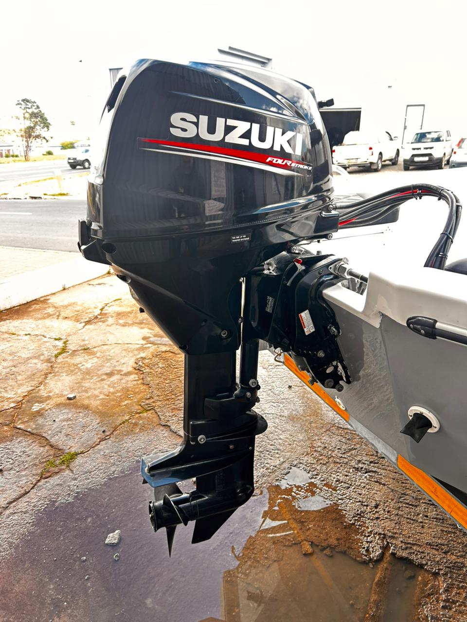 420 SCOUT ON GALV TRAILER WITH DF30 SUZUKU 4-STROKE - Image 5